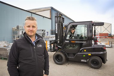 Ottosson Truck - IBS Byggnadsställningar, Ställningsmontage Syd, Temo Management