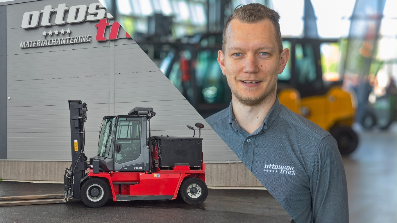 Kalmar ECG80-9 och Anton Håkansson headerbild