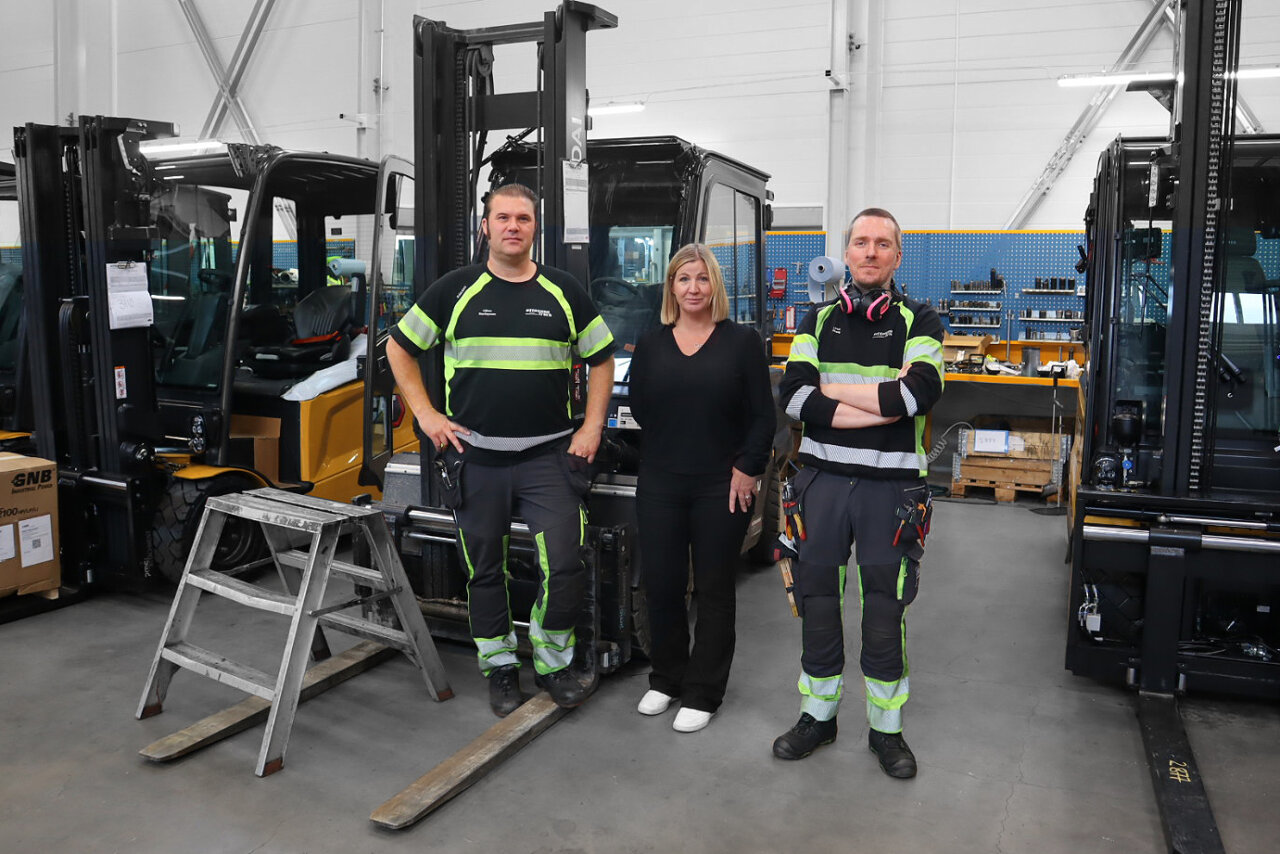 En trio med olika styrkor