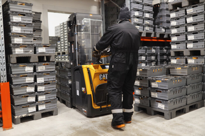 Vägga rökeri kundcase lager